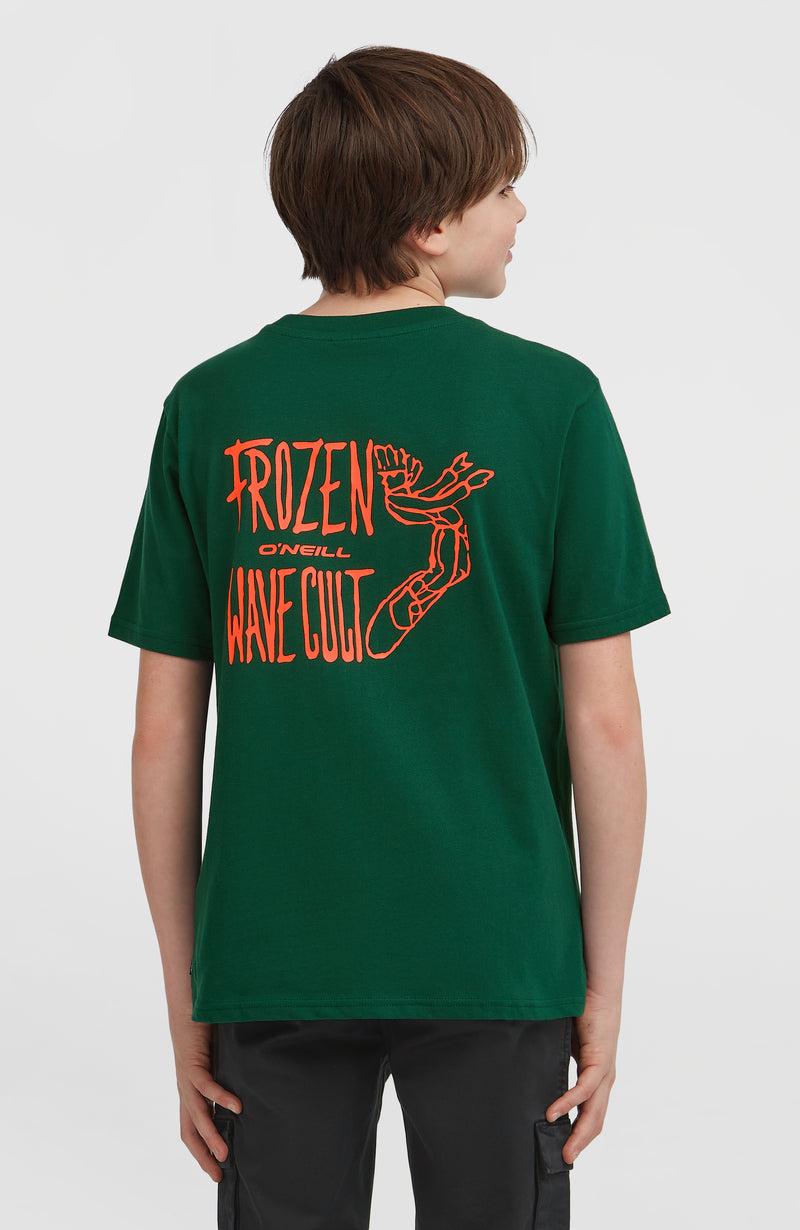Oneill Kids Back-Print T-Shirt | Green