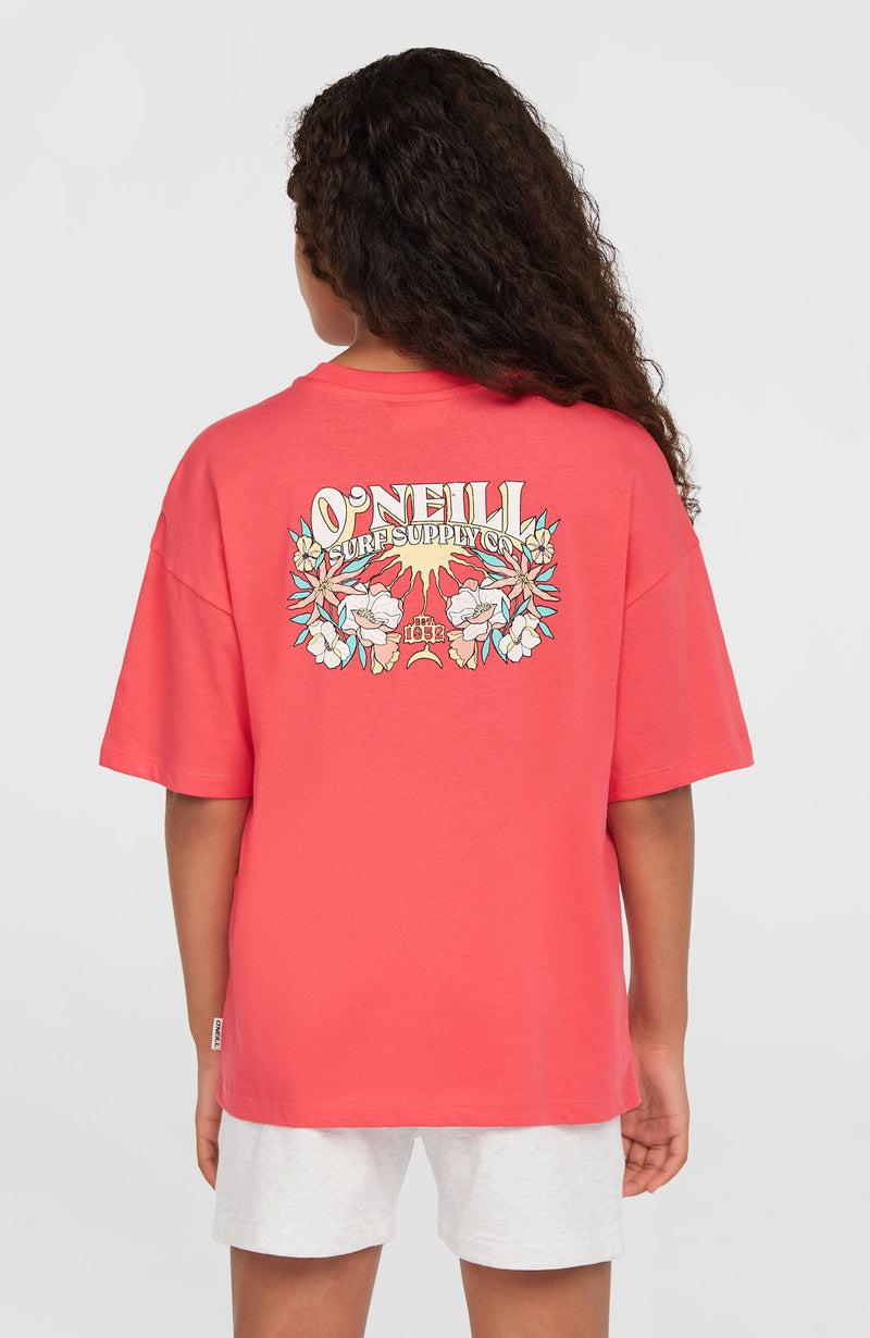 Oneill Kids Back Print T-Shirt | Pink