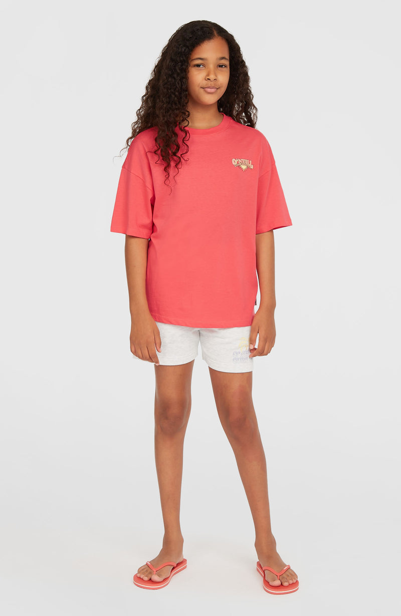 Oneill Kids Back Print T-Shirt | Pink