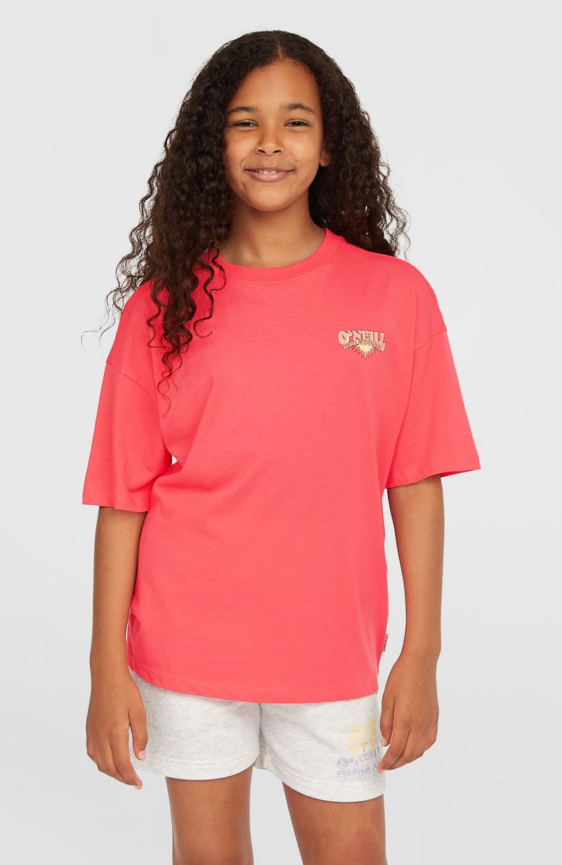 oneill Kids Back Print T-Shirt | Pink