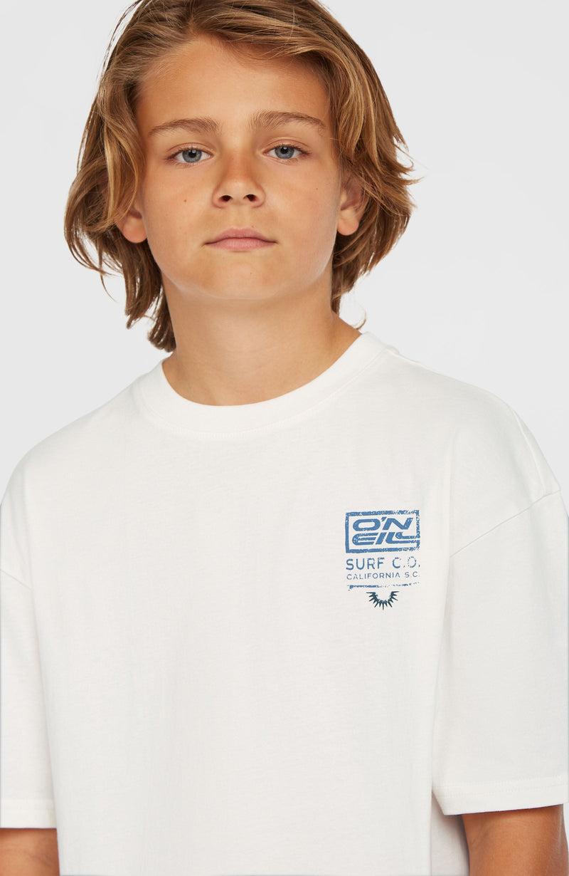 Oneill Kids Back Print T-Shirt | White