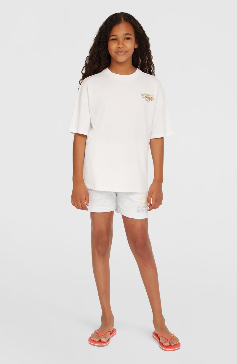Oneill Kids Back Print T-Shirt | White