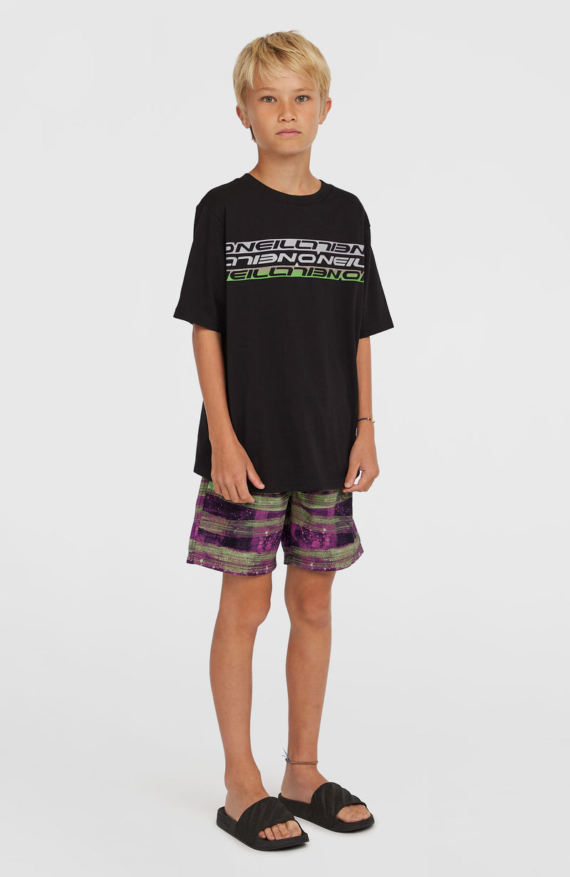 Oneill Kids Cali Gradient 14'' Swim Shorts | Black
