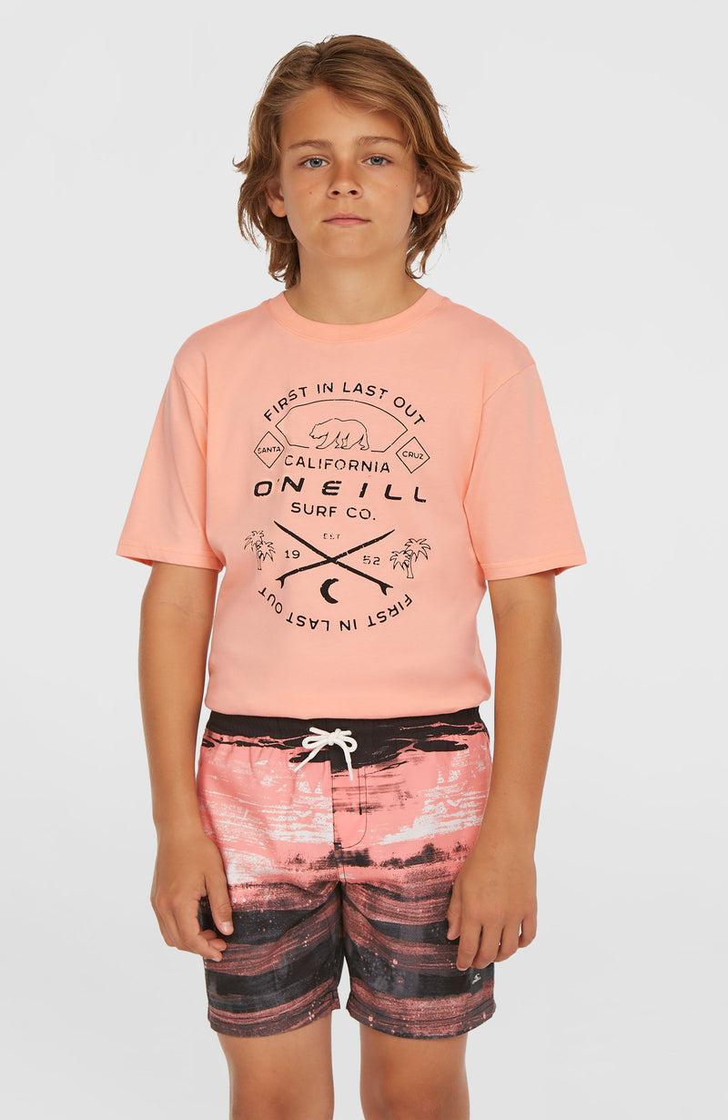 Oneill Kids Cali Gradient 14'' Swim Shorts | Pink