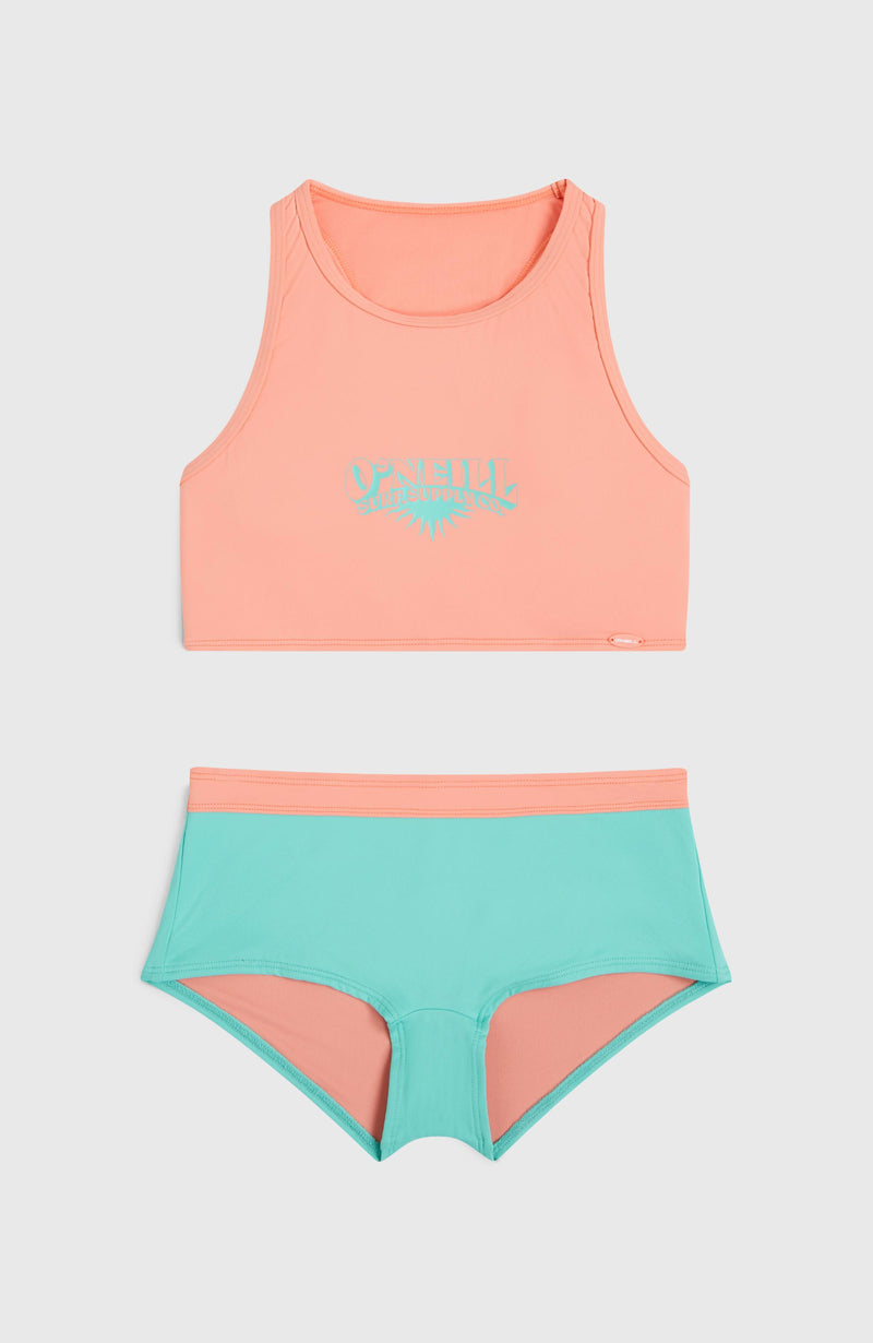 Oneill Kids Cali Holiday Bikini Set | Pink Mix
