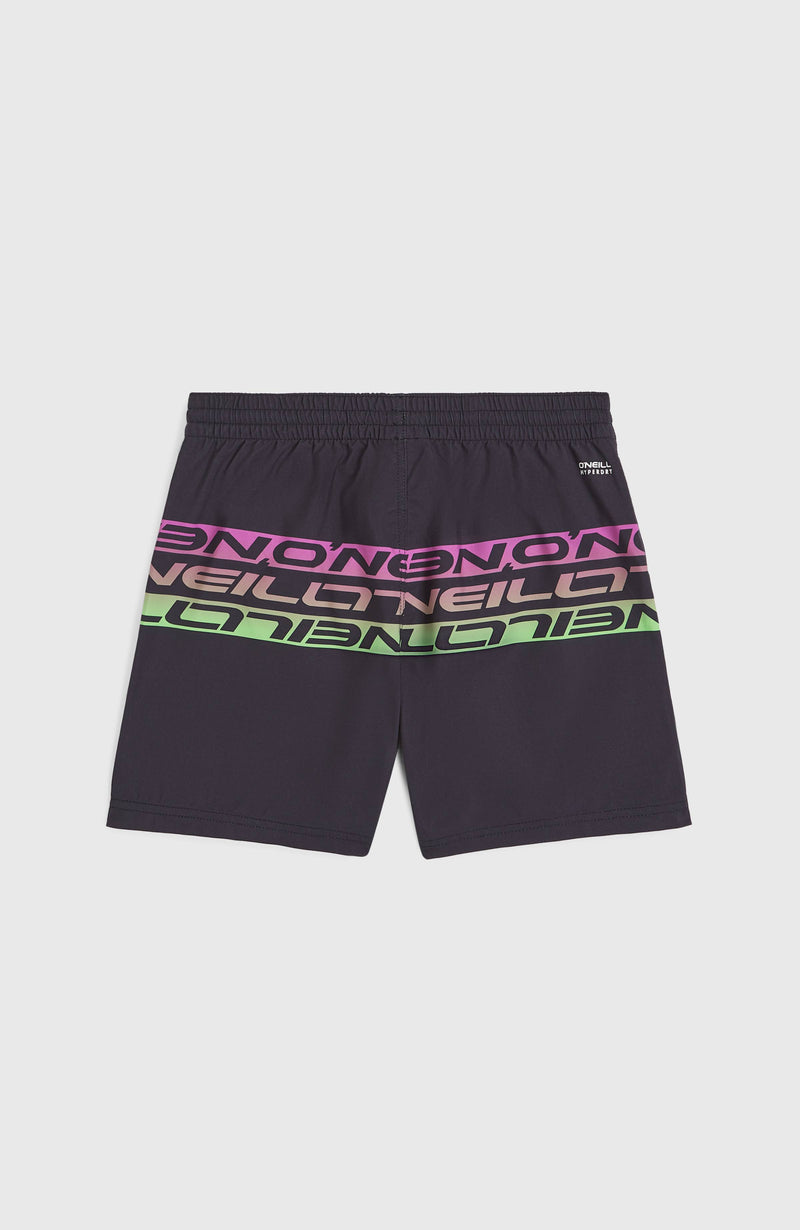 Oneill Kids Cali Stripe 14'' Swim Shorts | Black