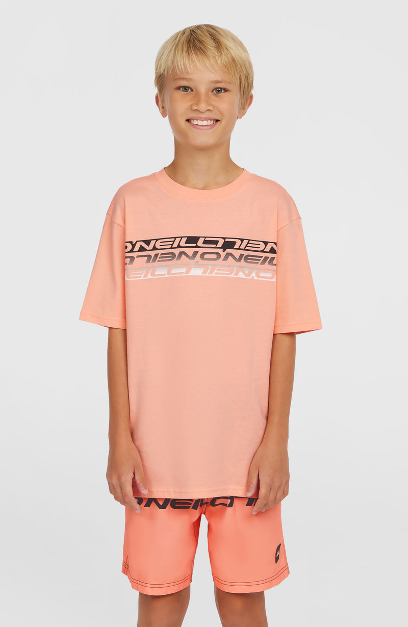 Oneill Kids Cali Stripe 14'' Swim Shorts | Pink