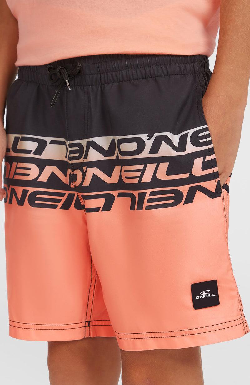 oneill Kids Cali Stripe 14'' Swim Shorts | Pink