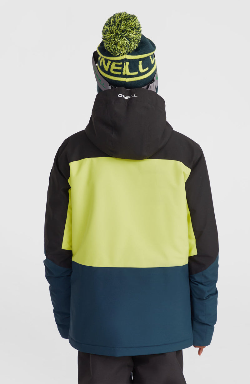 Oneill Kids Carbonite Snow Jacket | Black Mix