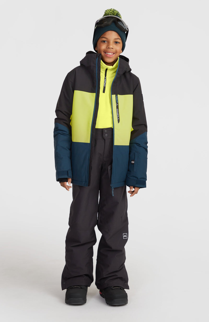 Oneill Kids Carbonite Snow Jacket | Black Mix