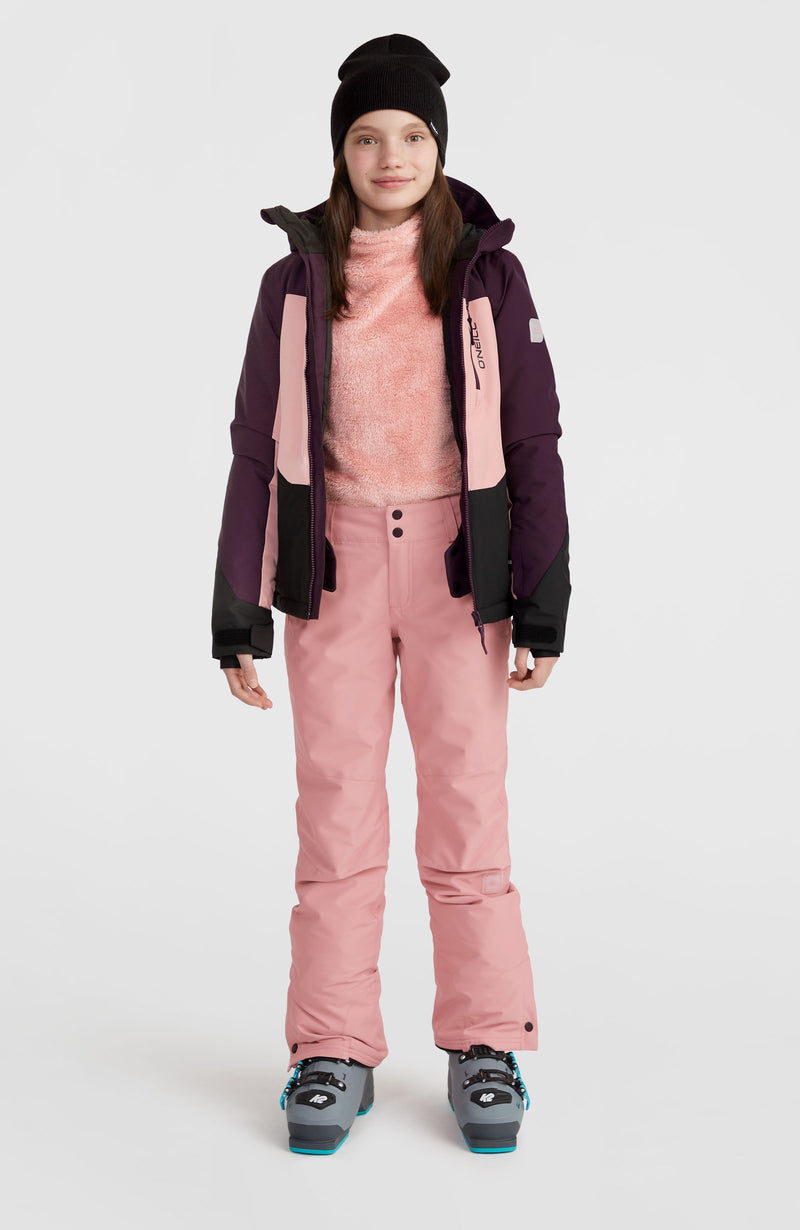 Oneill Kids Carbonite Snow Jacket | Purple Mix