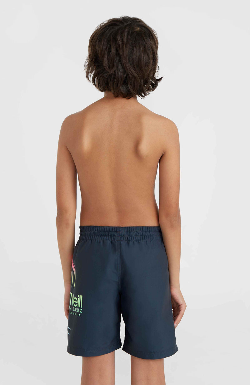 Oneill Kids Circle Surfer 14'' Swim Shorts | Blue Mix