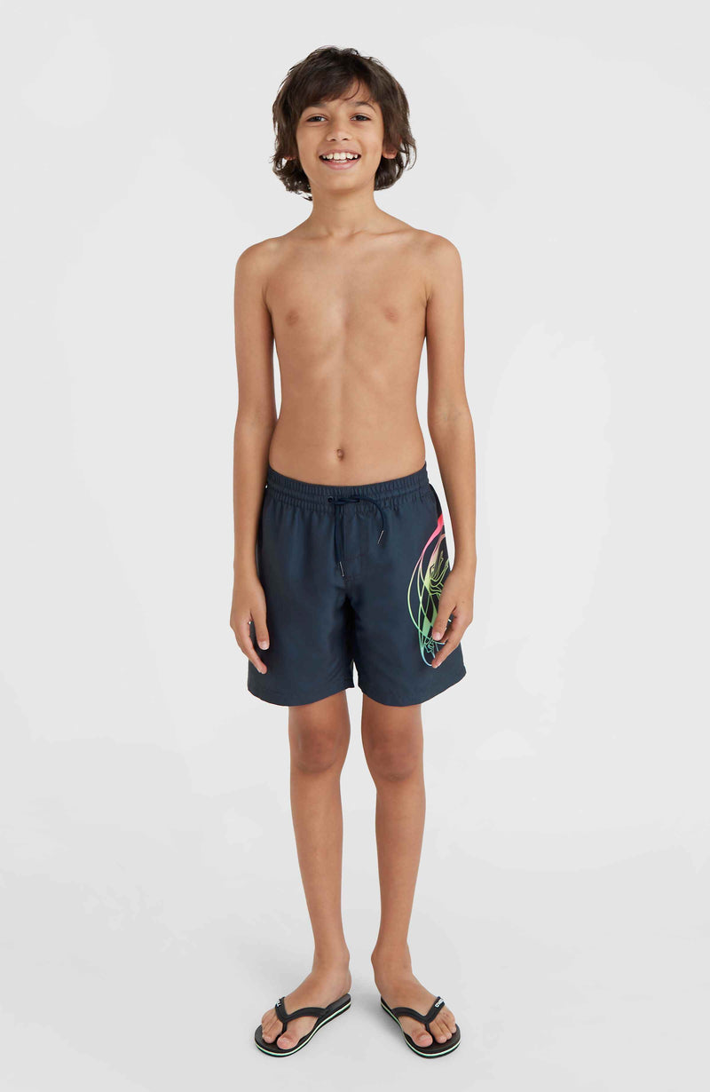 Oneill Kids Circle Surfer 14'' Swim Shorts | Blue Mix