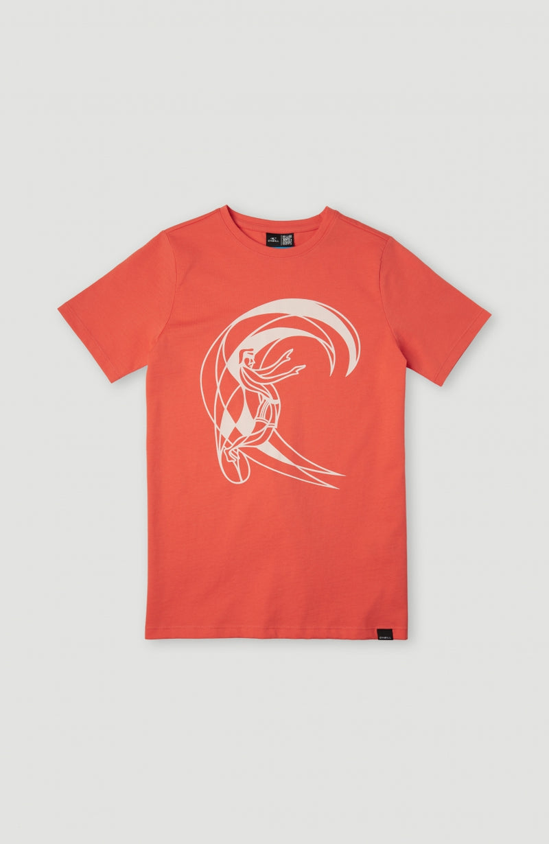 Oneill Kids Circle Surfer T-Shirt | Orange