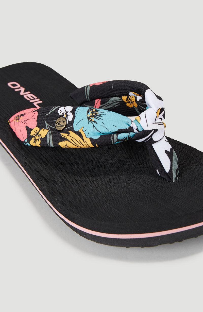 Oneill Kids Ditsy Sun Sandals | Black