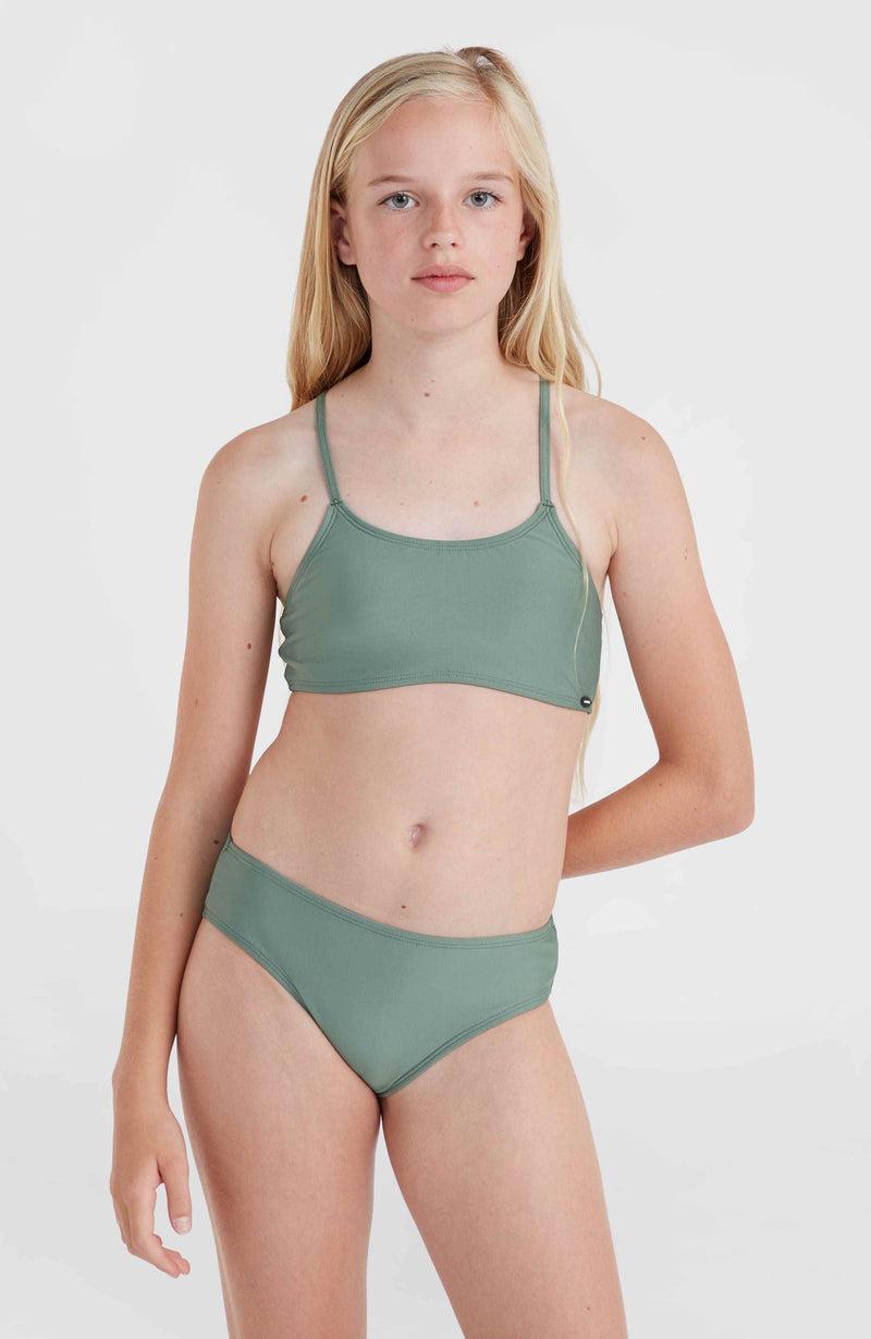oneill Kids Essentials Bikini Set | Green