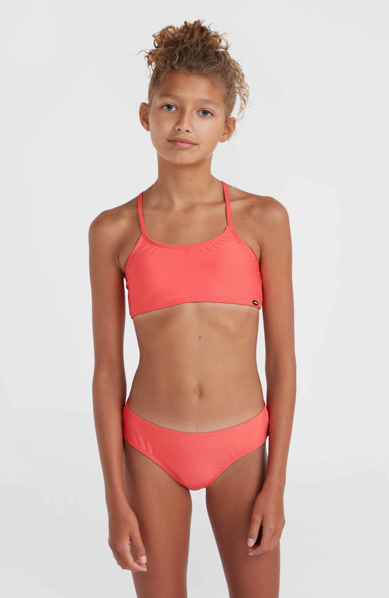 oneill Kids Essentials Bikini Set | Pink