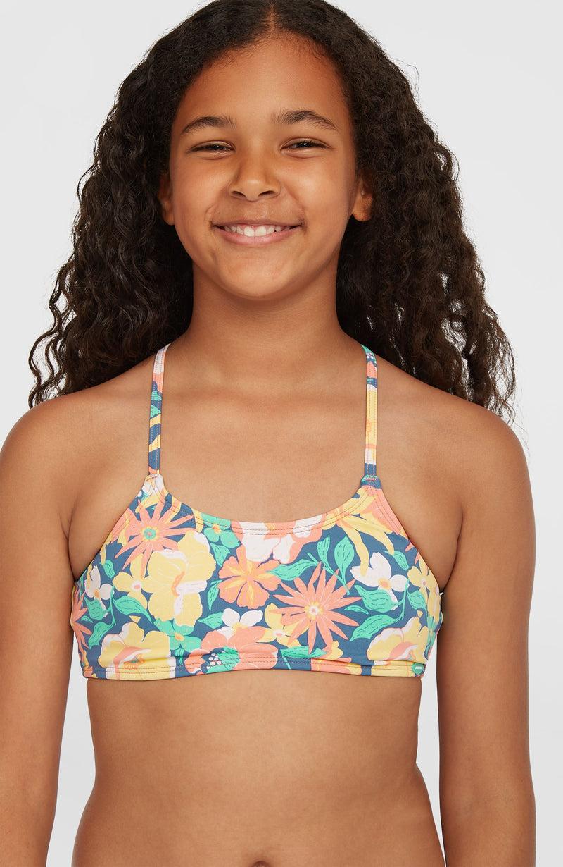 Oneill Kids Essentials Bralette Bikini Set | Blue
