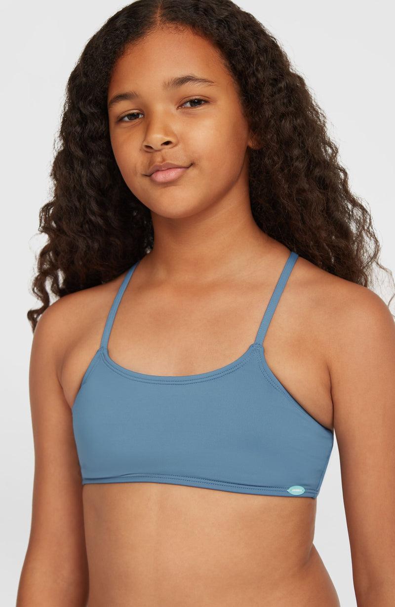Oneill Kids Essentials Bralette Bikini Set | Blue