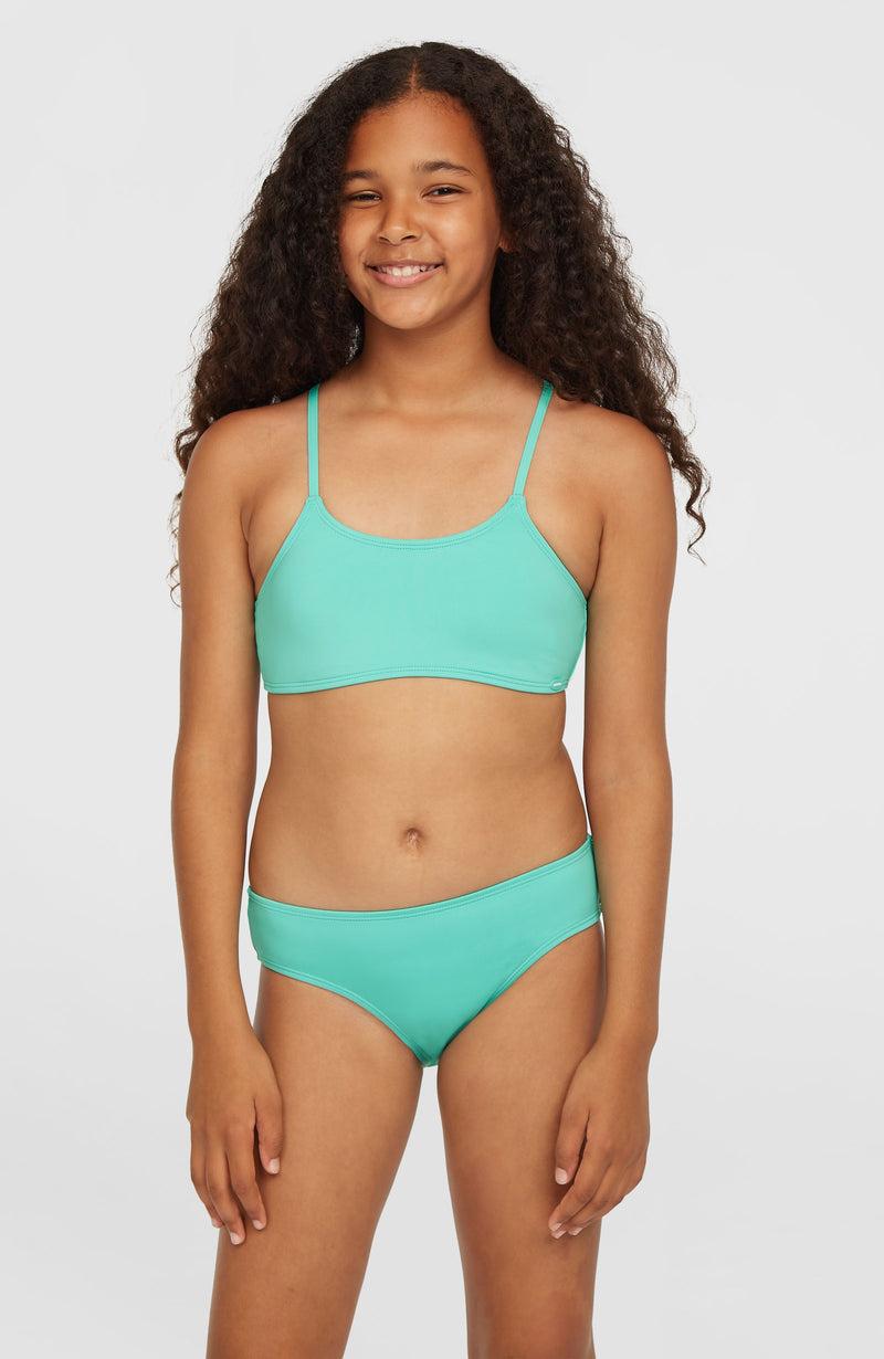 oneill Kids Essentials Bralette Bikini Set | Blue