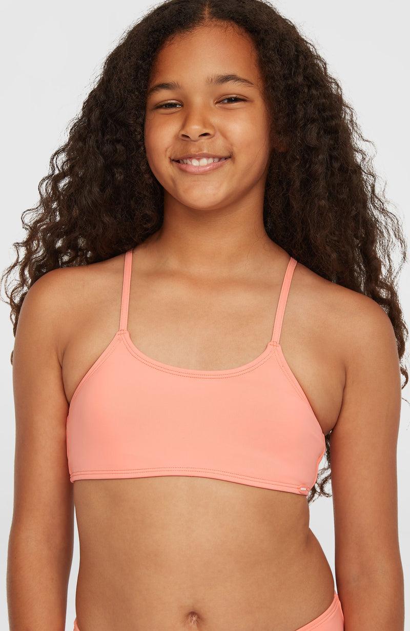 Oneill Kids Essentials Bralette Bikini Set | Pink