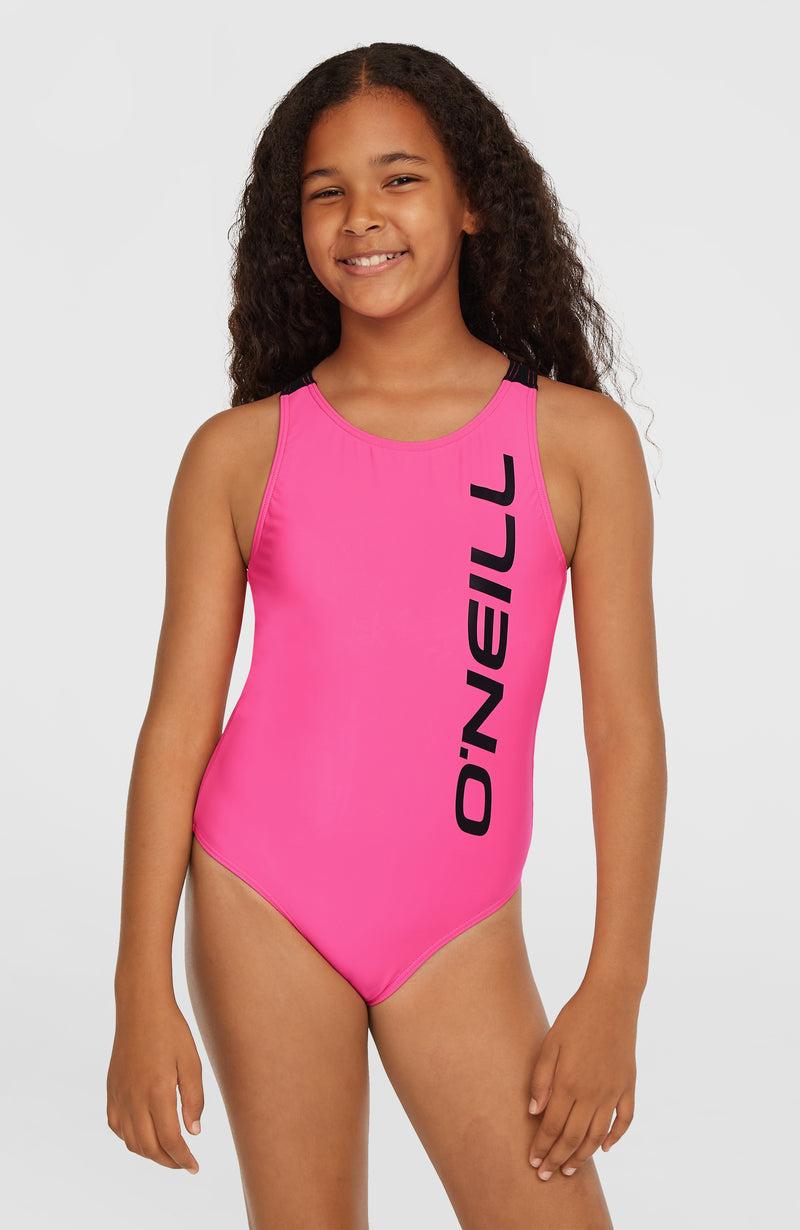 oneill Kids Essentials Sun & Joy Swimsuit | Pink