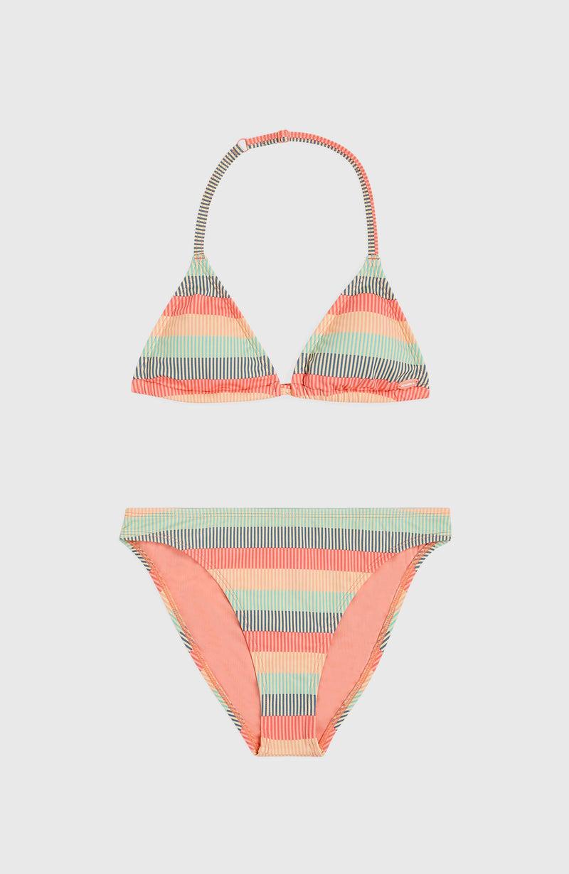 Oneill Kids Essentials Triangle Bikini Set | Green
