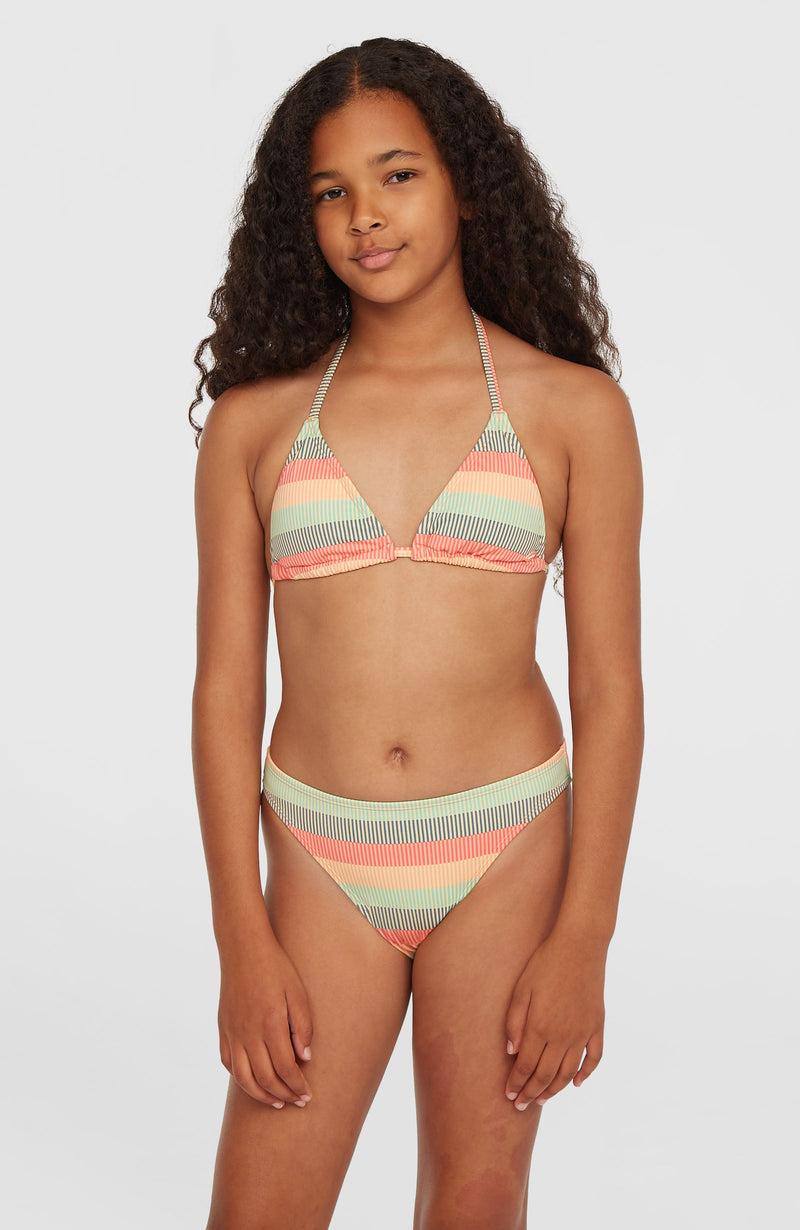 oneill Kids Essentials Triangle Bikini Set | Green