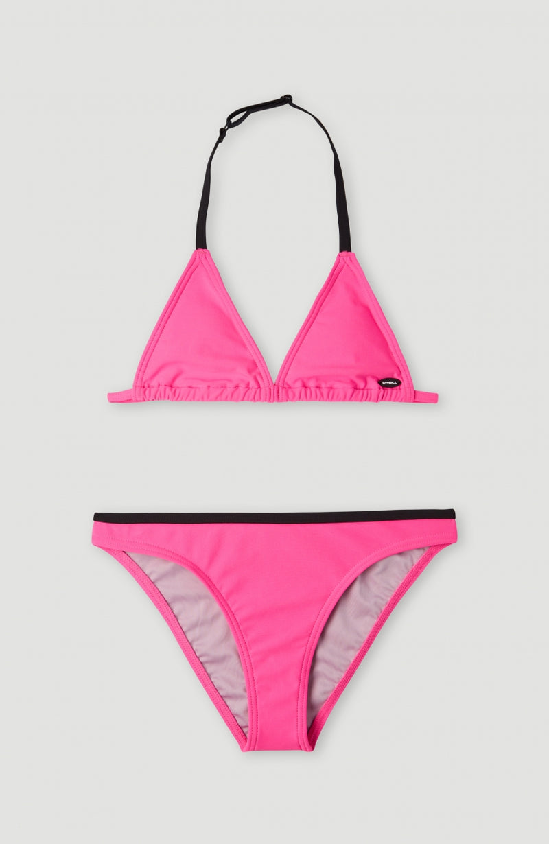 Oneill Kids Essentials Triangle Bikini Set | Pink