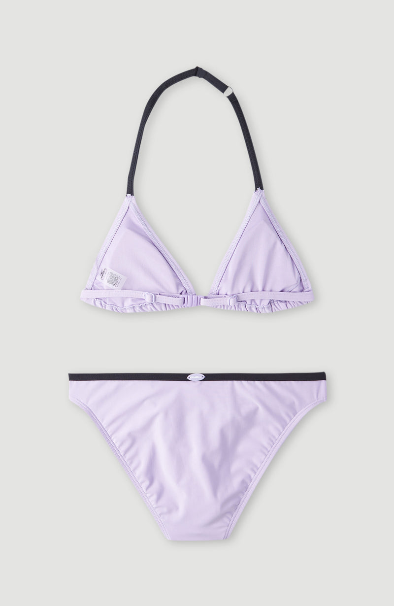 Oneill Kids Essentials Triangle Bikini Set | Purple