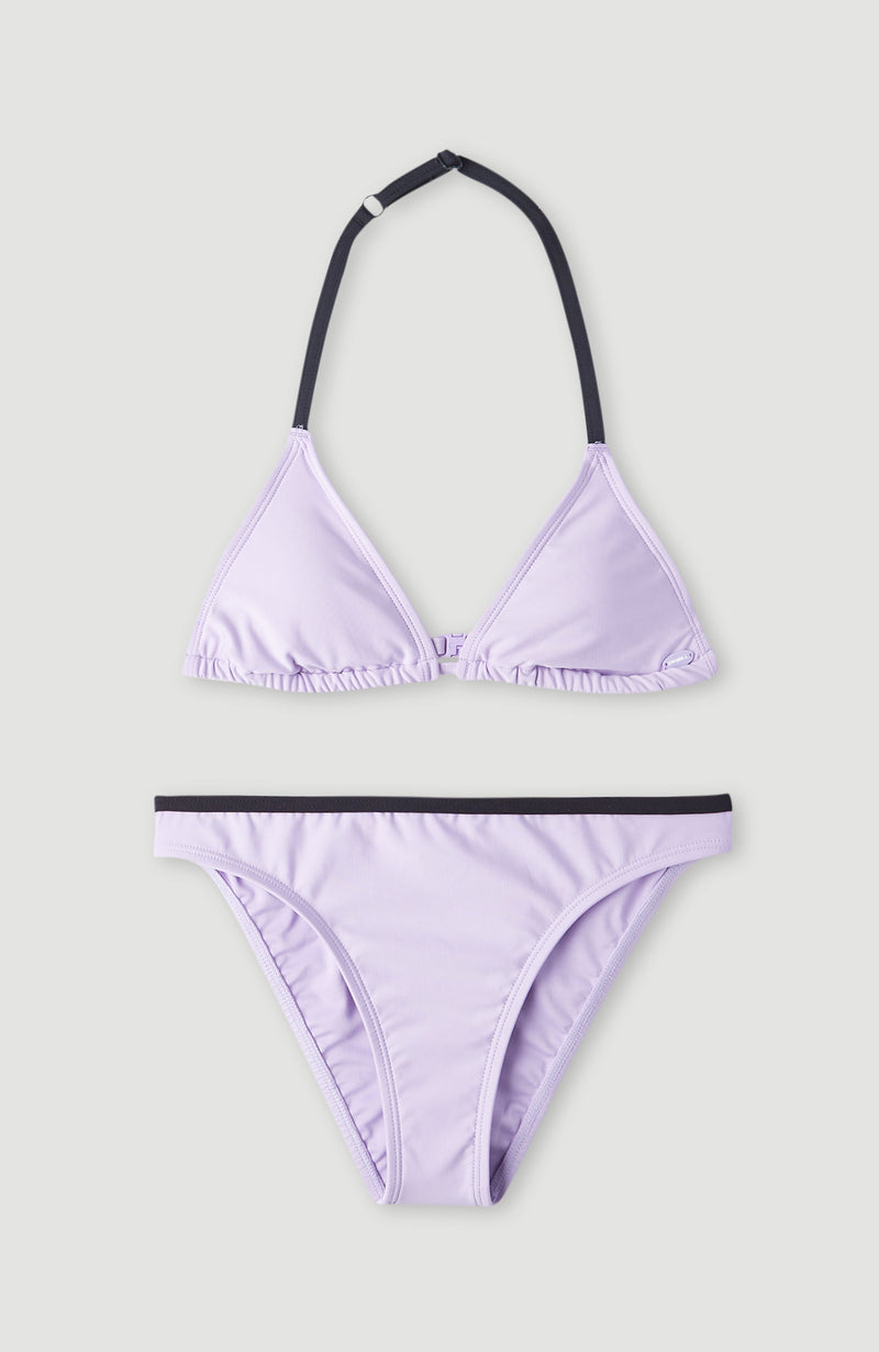 Oneill Kids Essentials Triangle Bikini Set | Purple