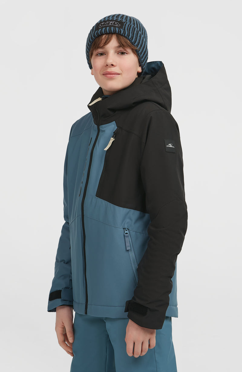 Oneill Kids FWC'Cruz Block Snow Jacket | Black Mix
