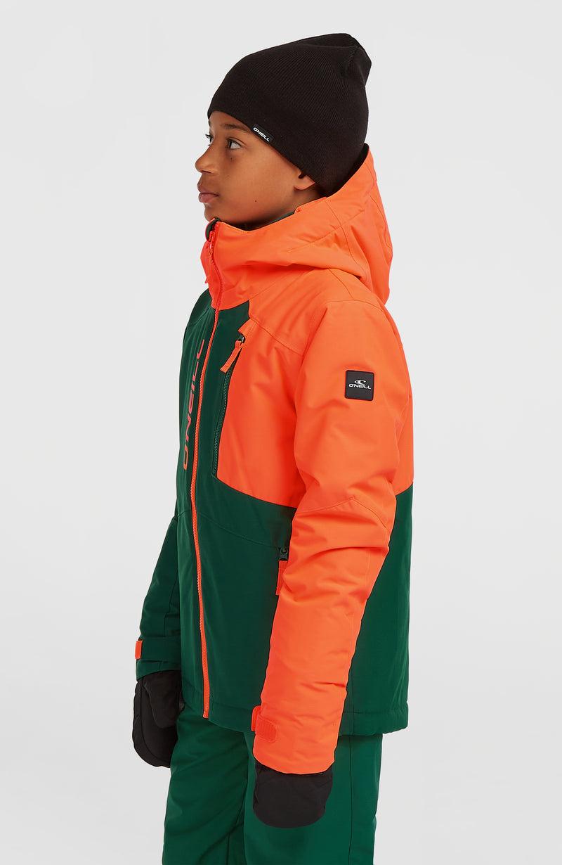 Oneill Kids FWC'Cruz Block Snow Jacket | Red Mix