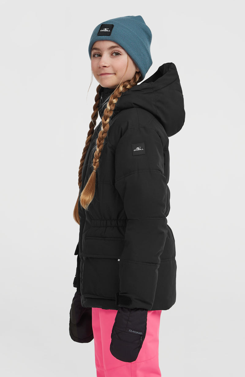 Oneill Kids FWC'Cruz Puffer Snow Jacket | Black
