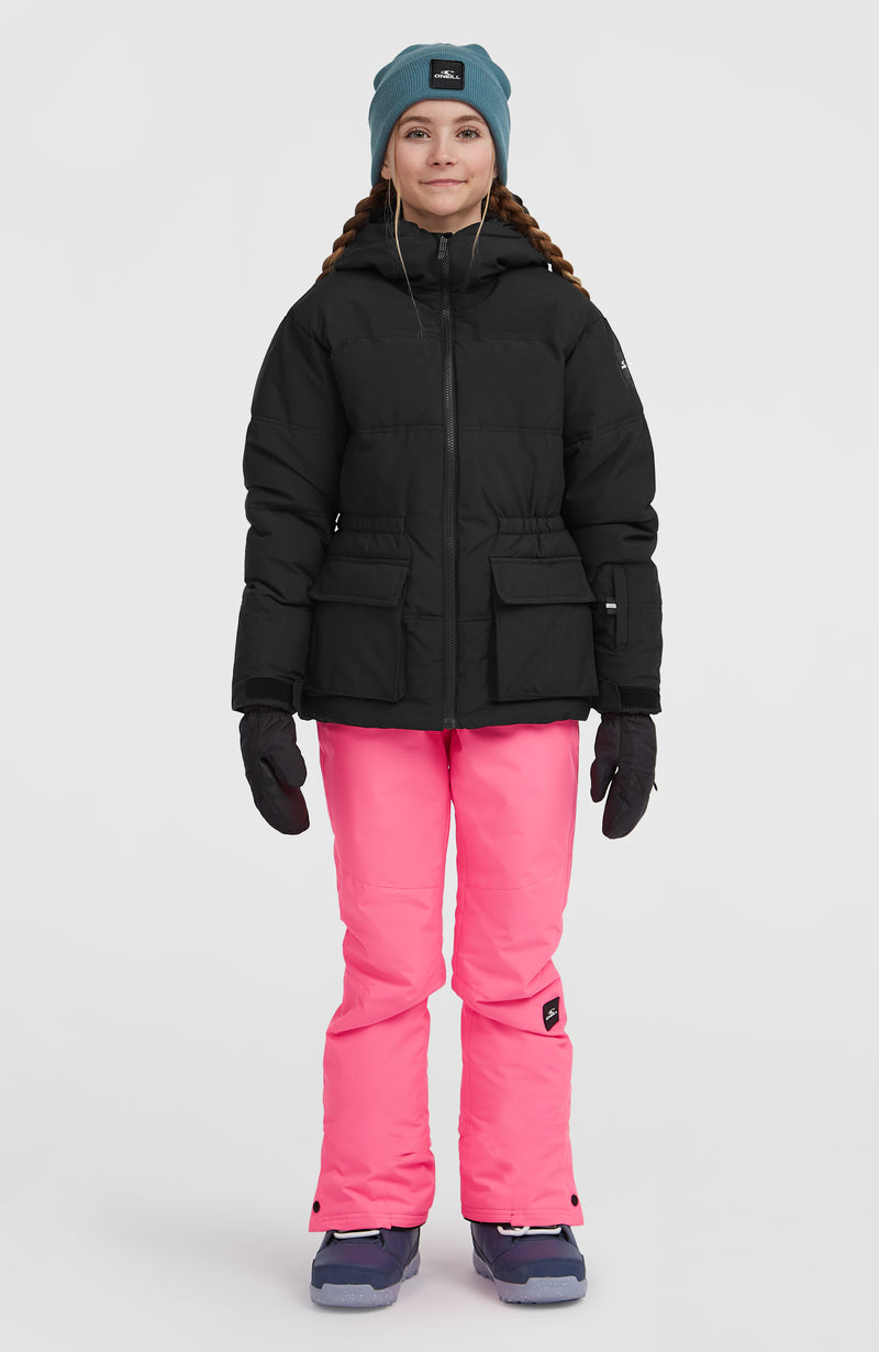 Oneill Kids FWC'Cruz Puffer Snow Jacket | Black