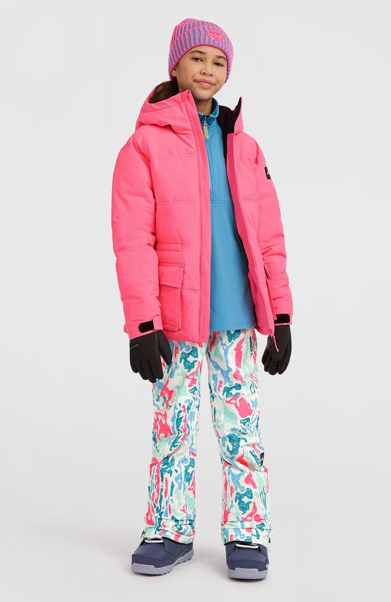 Oneill Kids FWC'Cruz Puffer Snow Jacket | Pink