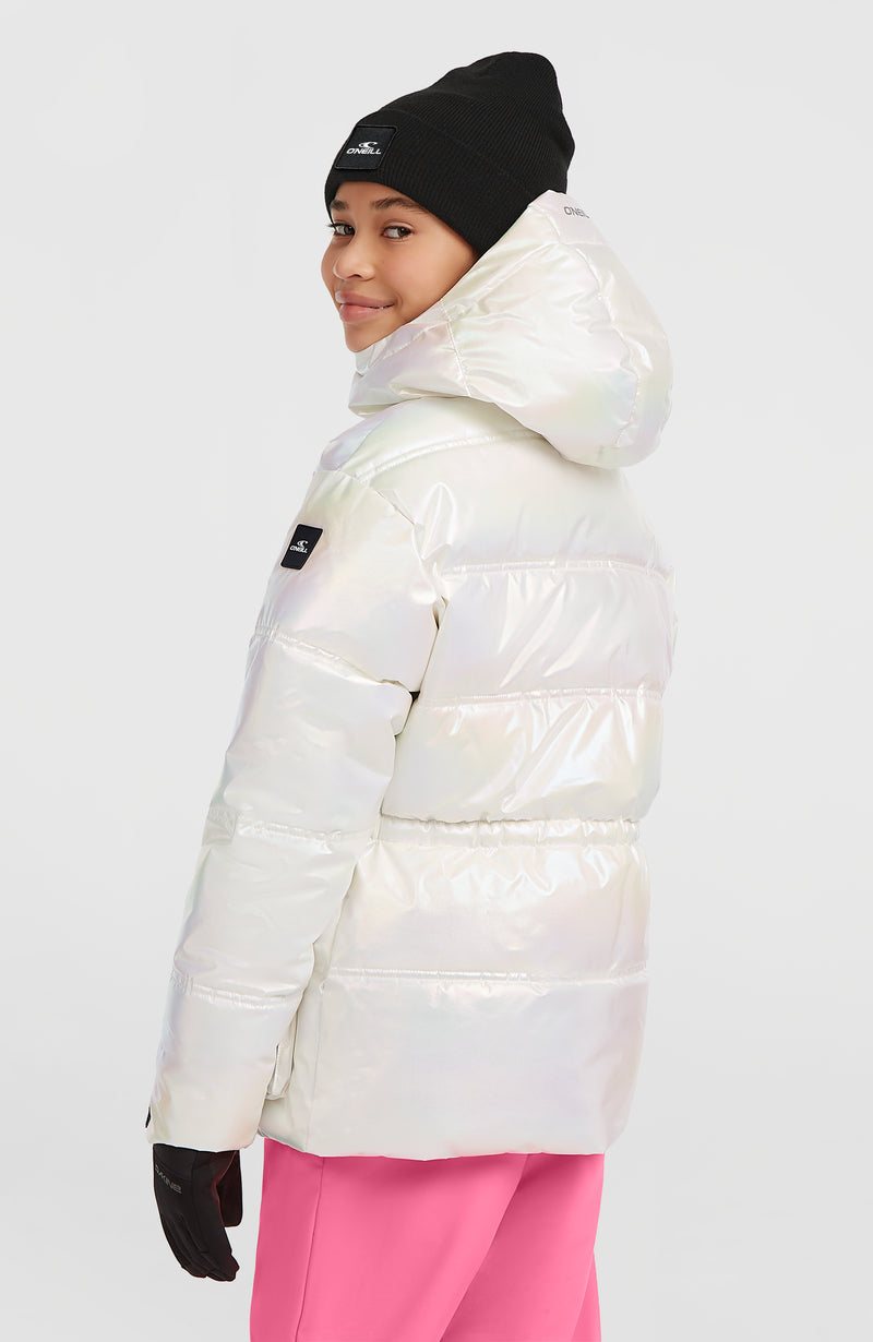 Oneill Kids FWC'Cruz Puffer Snow Jacket | White