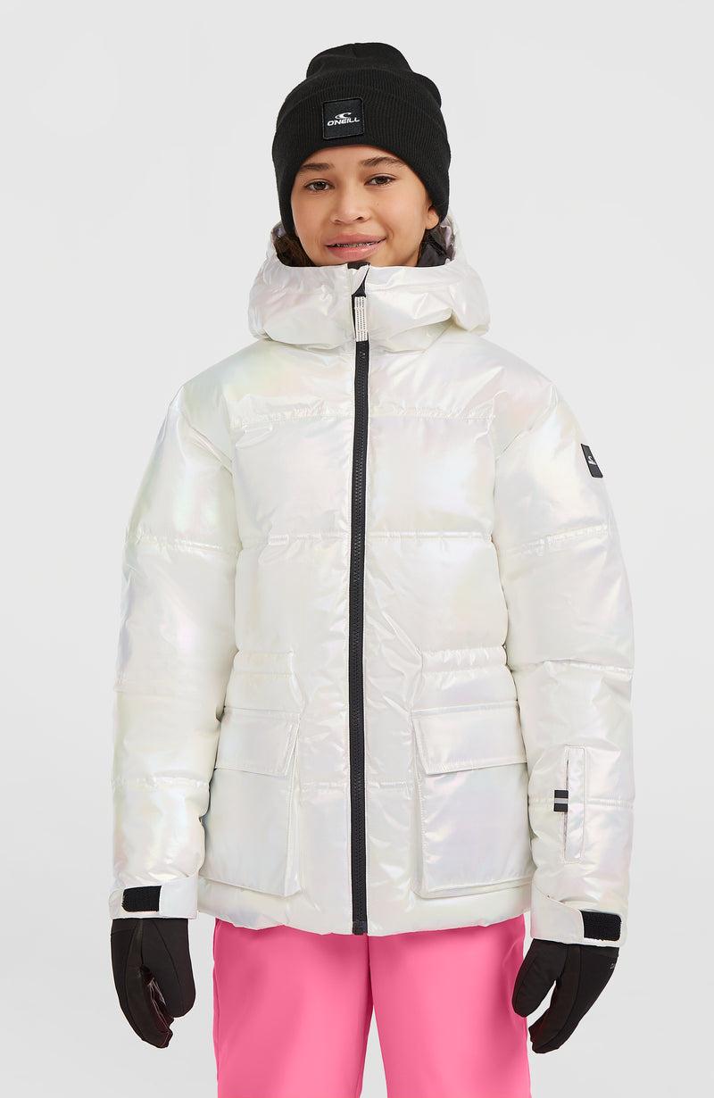 oneill Kids FWC'Cruz Puffer Snow Jacket | White