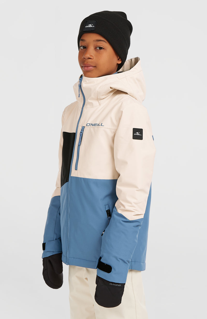 Oneill Kids FWC'Cruz Triple Snow Jacket | Beige Mix