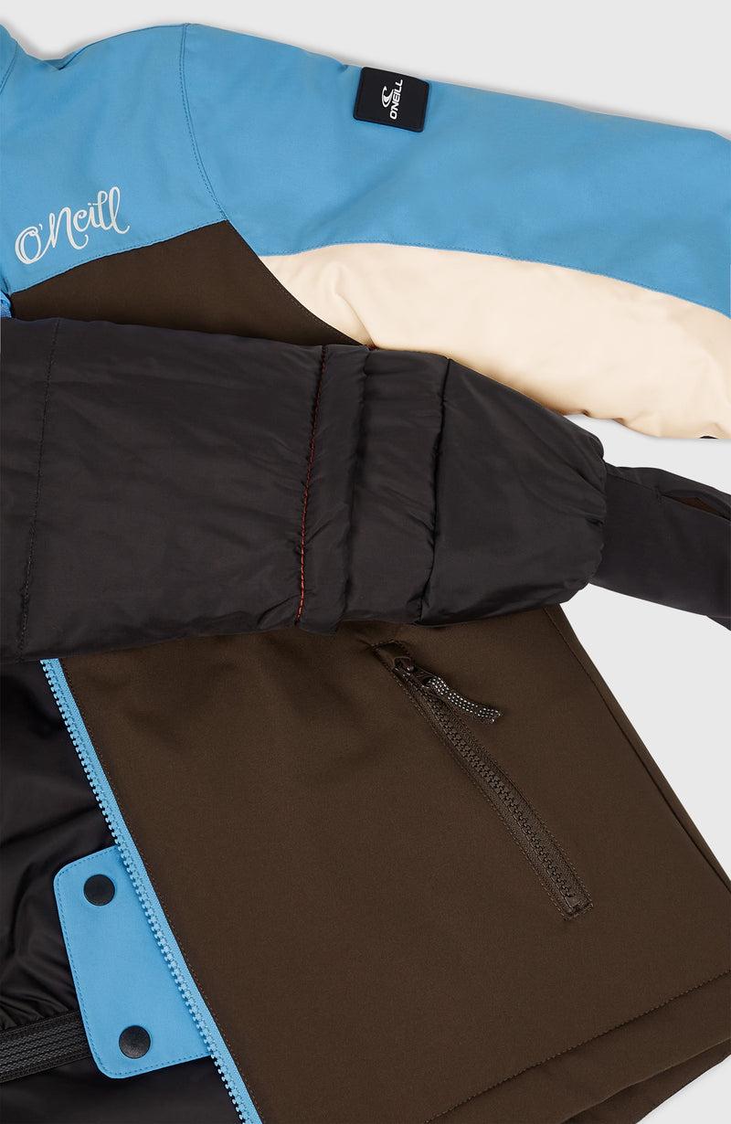 Oneill Kids FWC'Cruz Triple Snow Jacket | Brown Mix