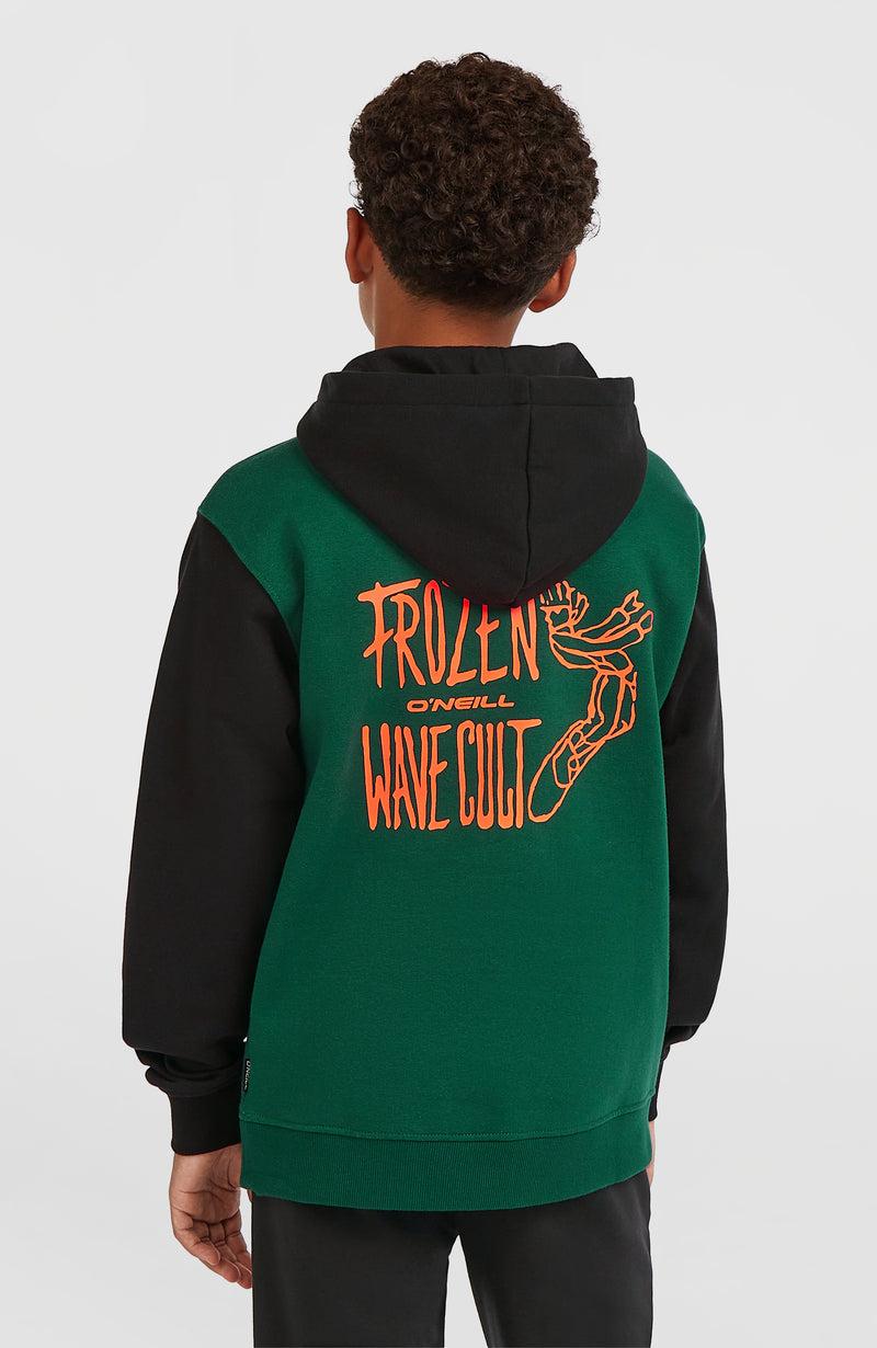 Oneill Kids FWC'Play Hoodie | Green Mix