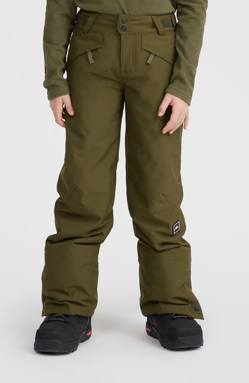 Oneill Kids Hammer Snow Pants | Green