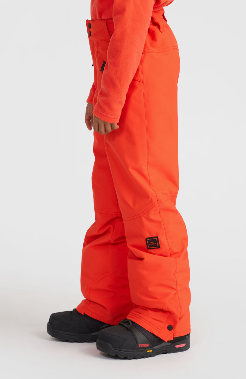 Oneill Kids Hammer Snow Pants | Red