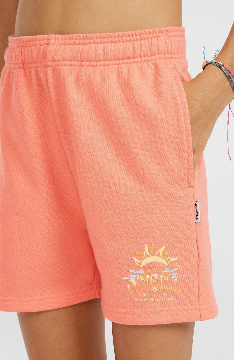 Oneill Kids Heart Sweatshorts | Pink