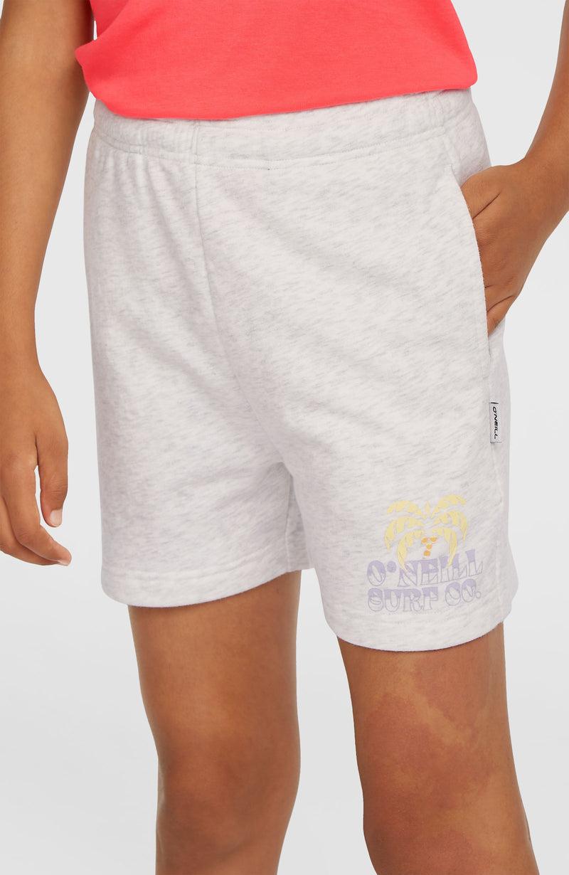 Oneill Kids Heart Sweatshorts | White