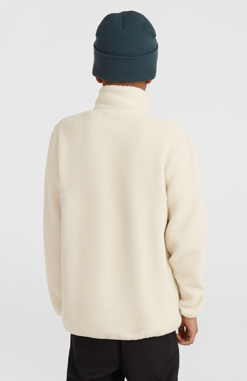 Oneill Kids High-Pile Full-Zip Fleece | Beige