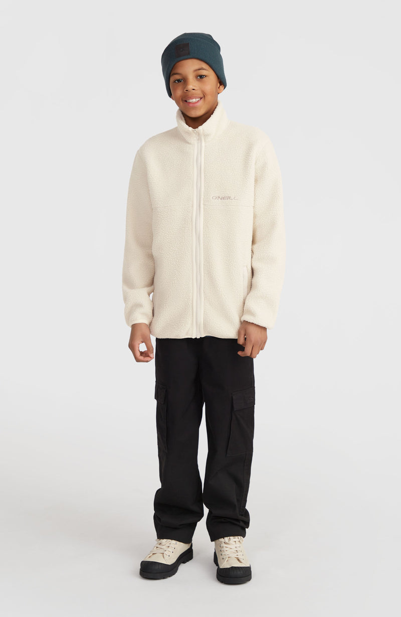 Oneill Kids High-Pile Full-Zip Fleece | Beige
