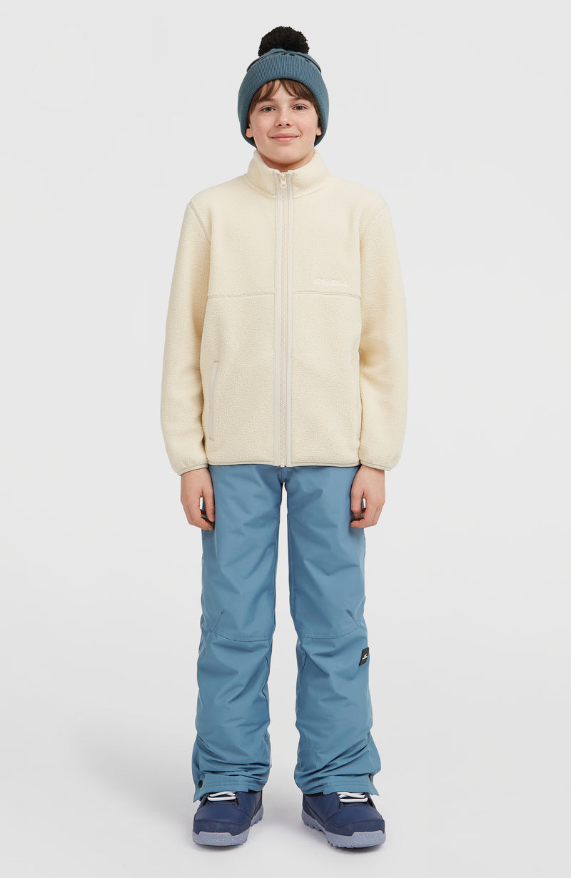 Oneill Kids High-Pile Full-Zip Fleece | Beige