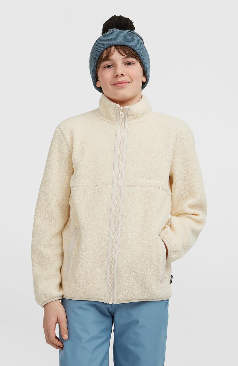 oneill Kids High-Pile Full-Zip Fleece | Beige
