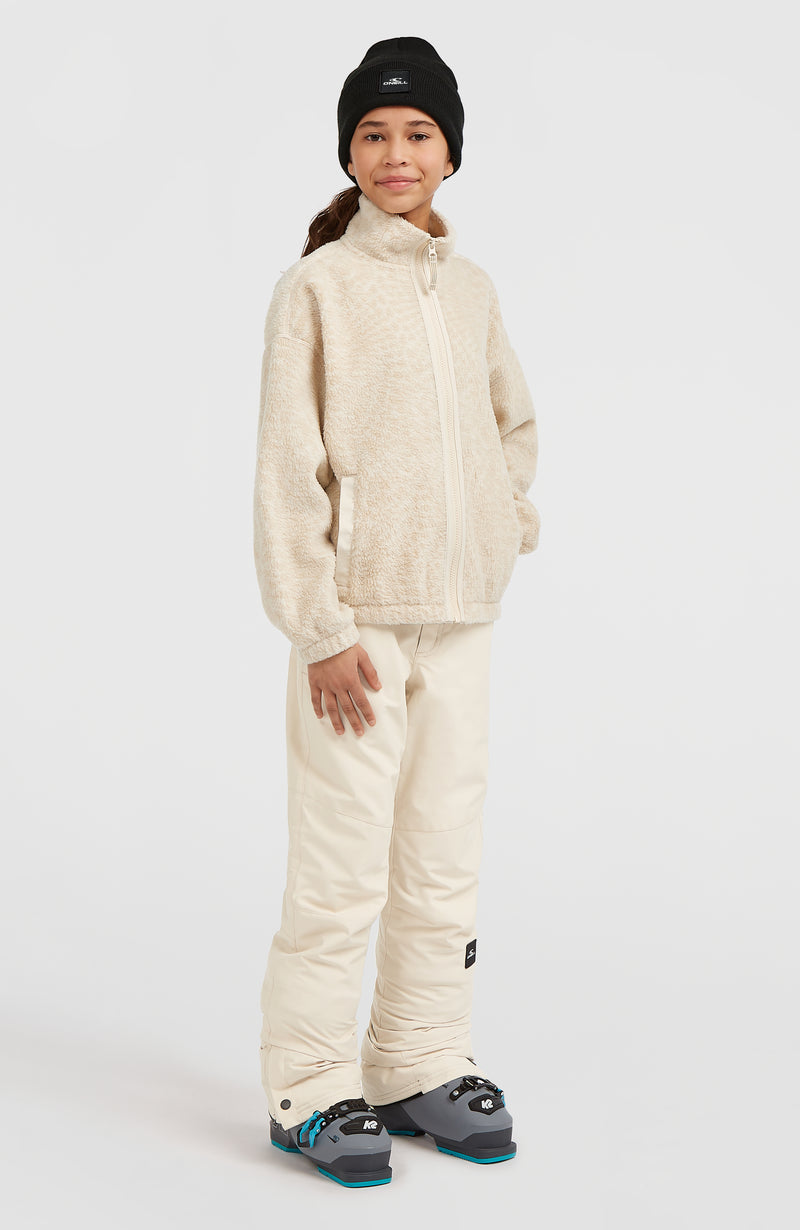 Oneill Kids High-Pile Full-Zip Fleece | Beige